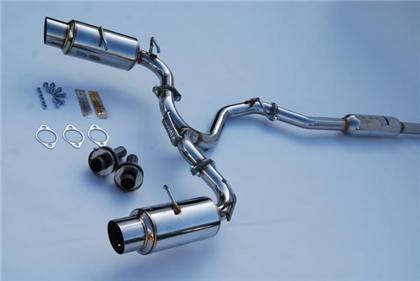 Invidia 12 Scion FRS/BRZ 60mm N1 Polish Tip Cat- Back Exhaust - HS12SSTGTP