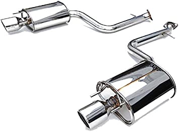Invidia 13+ Lexus IS 250/IS 350 Q300 w/ Rolled Stainless Steel Tips Axle-Back Exhaust - HS13LISG3S