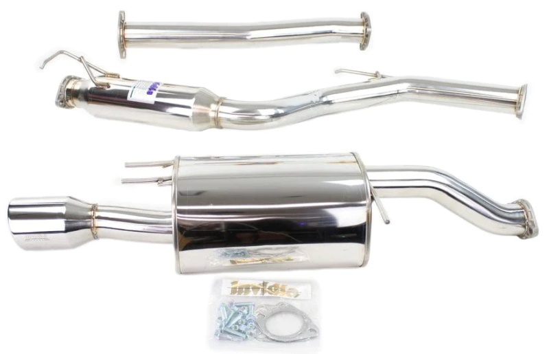 Invidia 14-15 Honda Civic Si K24 Coupe Q300 Rolled Stainless Steel Tip Cat-back Exhaust - HS14HC2G3S