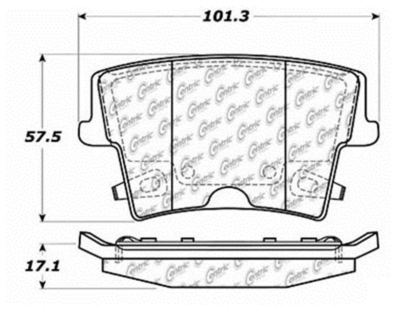 StopTech Sport Brake Pads w/Shims and Hardware - 309.10570