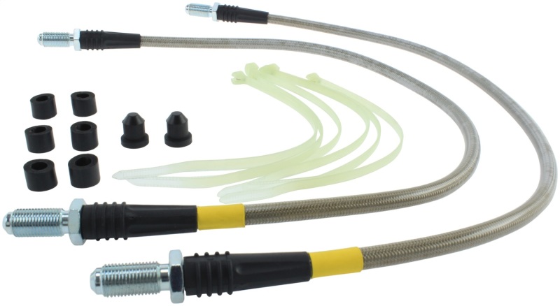 StopTech Lotus 05-11 Elise/06-10 Exige Front Stainless Steel Brake Line Kit - 950.23000