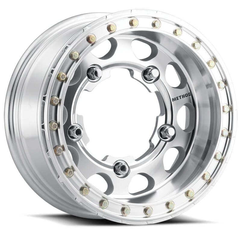 Method MR103 Beadlock 17x9 -12mm Offset 8x6.5 130.81mm CB Raw Machined w/BH-H24125 Wheel - MR10379080312B