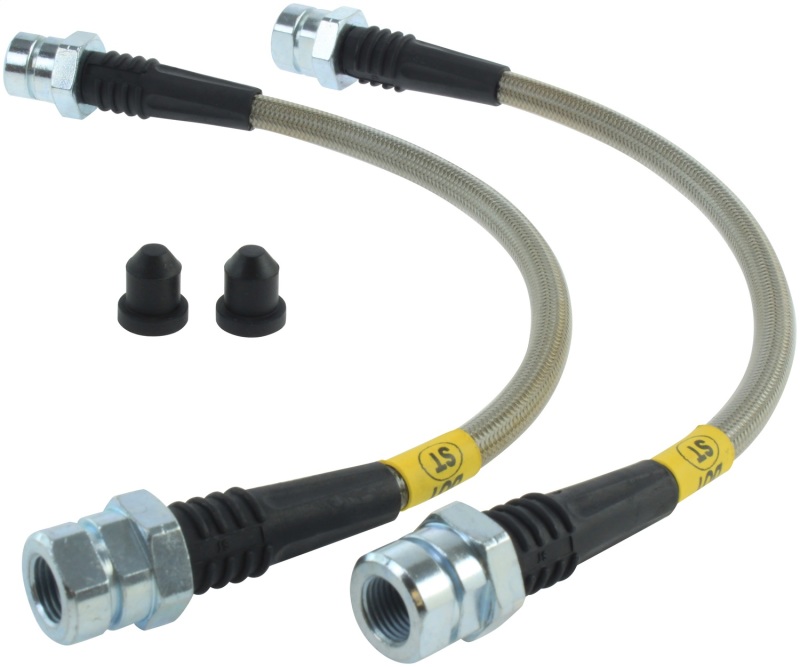 StopTech 06-12 Audi A3/08-13 TT Quattro / 05-12 VW Jetta Rear Stainless Steel Brake Line Kit - 950.33515