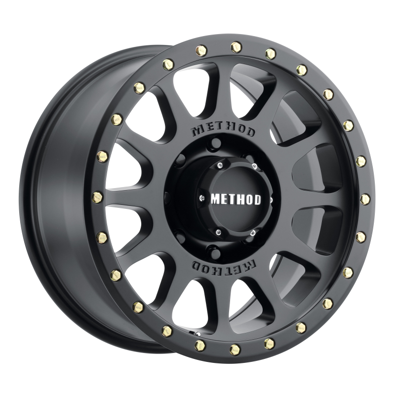 Method MR305 NV 17x8.5 0mm Offset 8x6.5 130.81mm CB Matte Black Wheel - MR30578580500