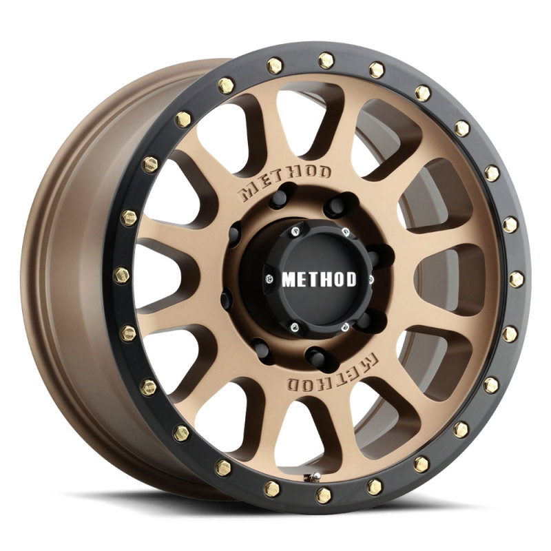 Method MR305 NV HD 18x9 +18mm Offset 8x170 130.81mm CB Method Bronze/Black Street Loc Wheel - MR30589087918H