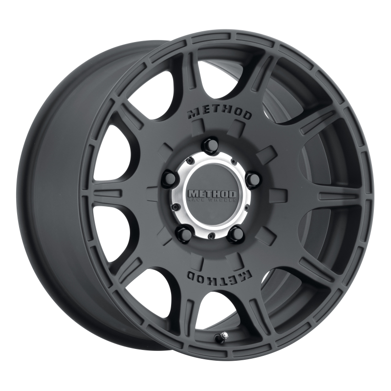 Method MR308 Roost 17x8.5 0mm Offset 5x5 71.5mm CB Matte Black Wheel - MR30878550500