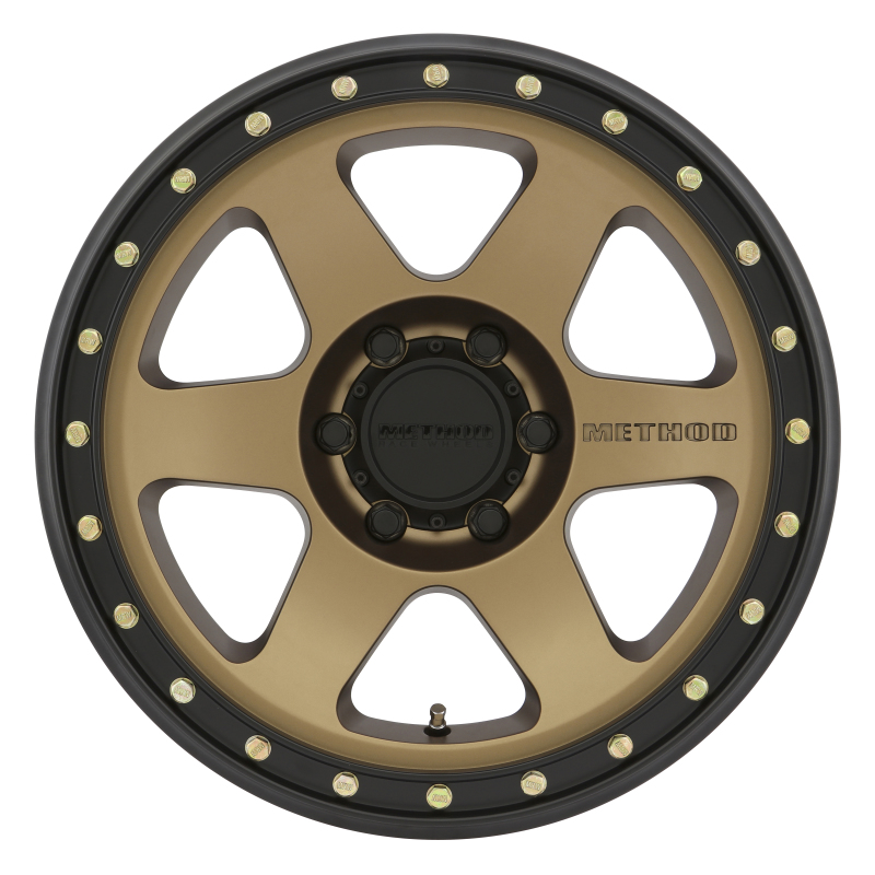 Method MR310 Con6 17x8.5 +35mm Offset 6x5.5 106.25mm CB Method Bronze/Black Street Loc Wheel - MR31078560935