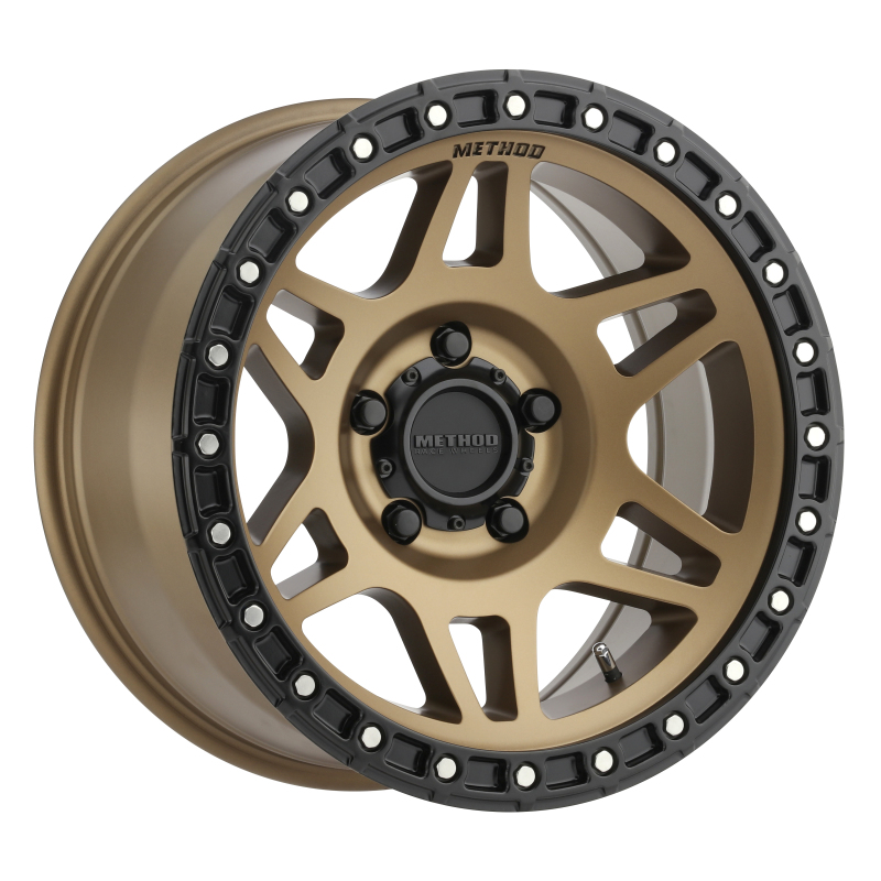 Method MR312 17x8.5 0mm Offset 5x5.5 108mm CB Method Bronze/Black Street Loc Wheel - MR31278555900