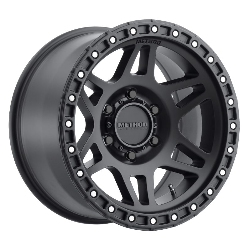 Method MR312 17x8.5 0mm Offset 6x5.5 106.25mm CB Matte Black Wheel - MR31278560500
