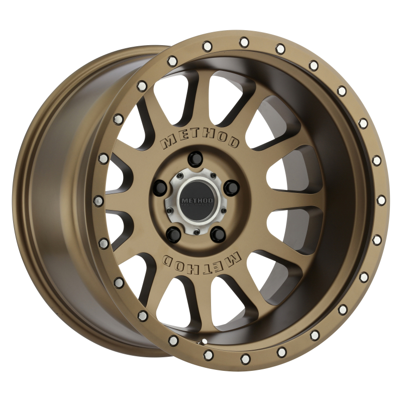 Method MR605 NV 20x10 -24mm Offset 5x5 71.5mm CB Method Bronze Wheel - MR60521050924N