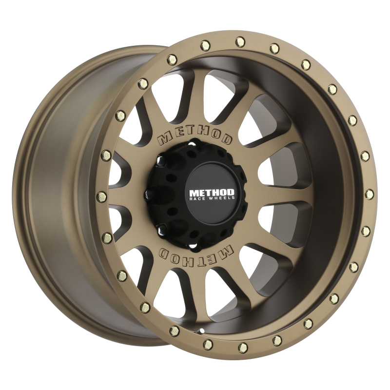 Method MR605 NV 20x12 -52mm Offset 8x6.5 121.3mm CB Method Bronze Wheel - MR60521280952N