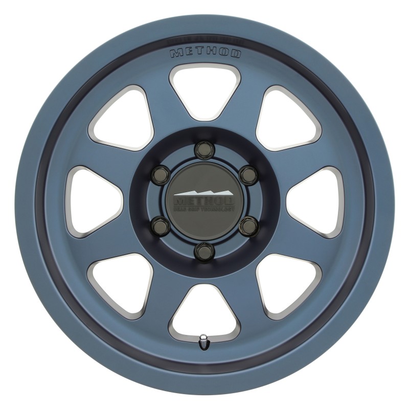 Method MR701 17x8.5 0mm Offset 6x5.5 106.25mm CB Bahia Blue Wheel - MR70178560600