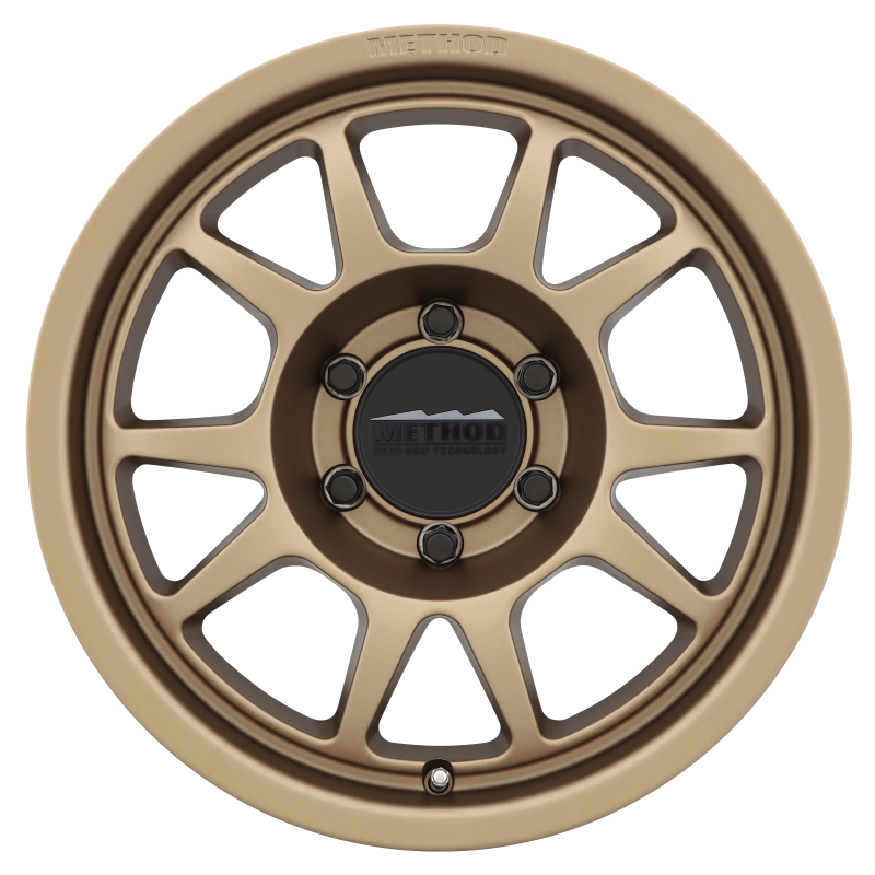 Method MR702 17x8.5 0mm Offset 6x5.5 106.25mm CB Method Bronze Wheel - MR70278560900