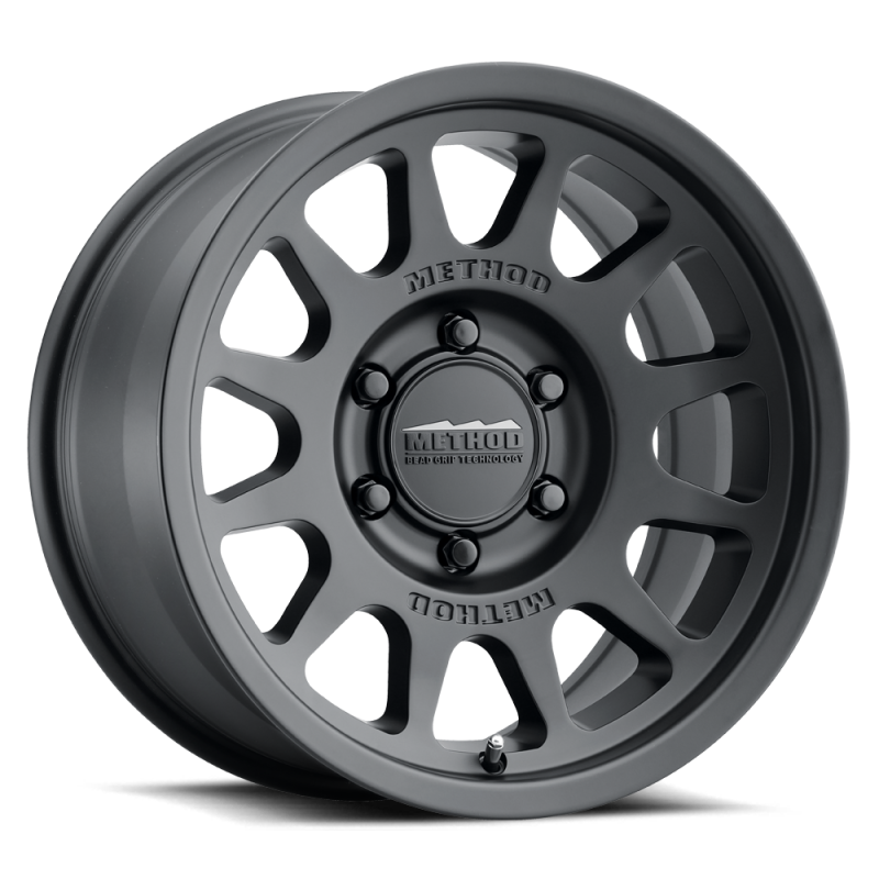 Method MR703 17x8.5 +25mm Offset 6x135 87mm CB Matte Black Wheel - MR70378516525