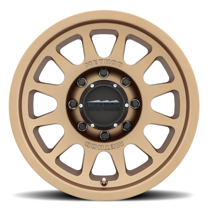 Method MR703 17x8.5 0mm Offset 8x6.5 130.81mm CB Method Bronze Wheel - MR70378580900