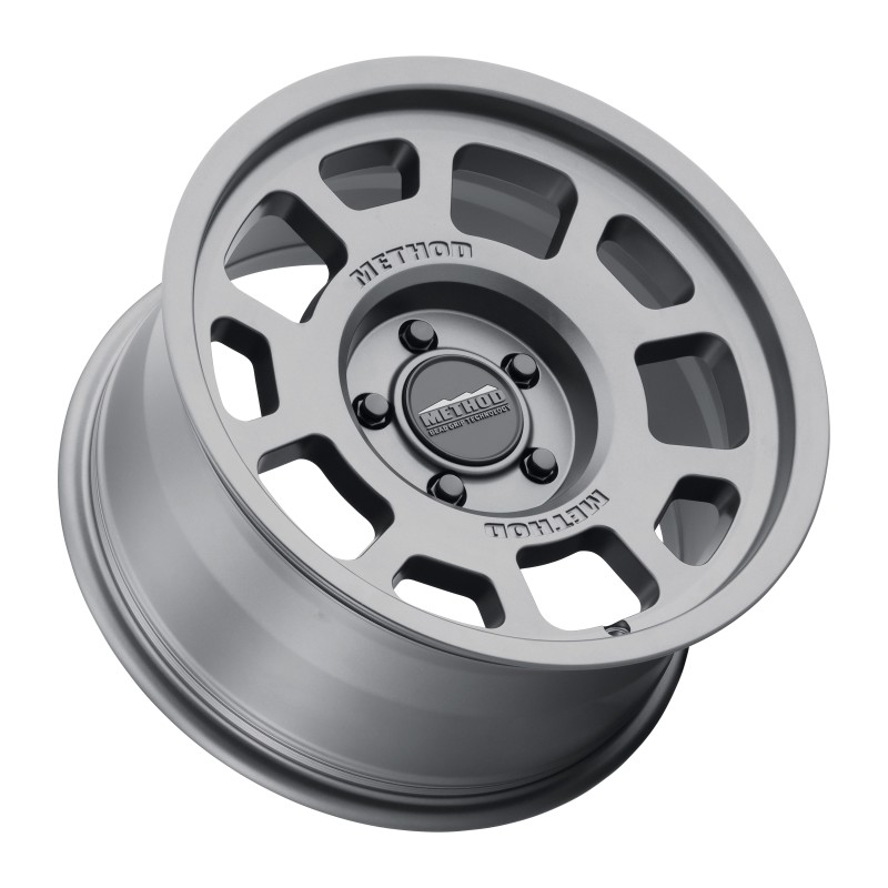 Method MR705 17x8.5 +25mm Offset 5x5 71.5mm CB Titanium Wheel - MR70578550825