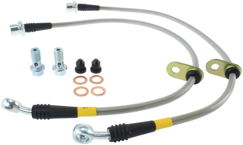 StopTech Stainless Steel Front Brake lines for 95-04 Toyota Tacoma - 950.44014