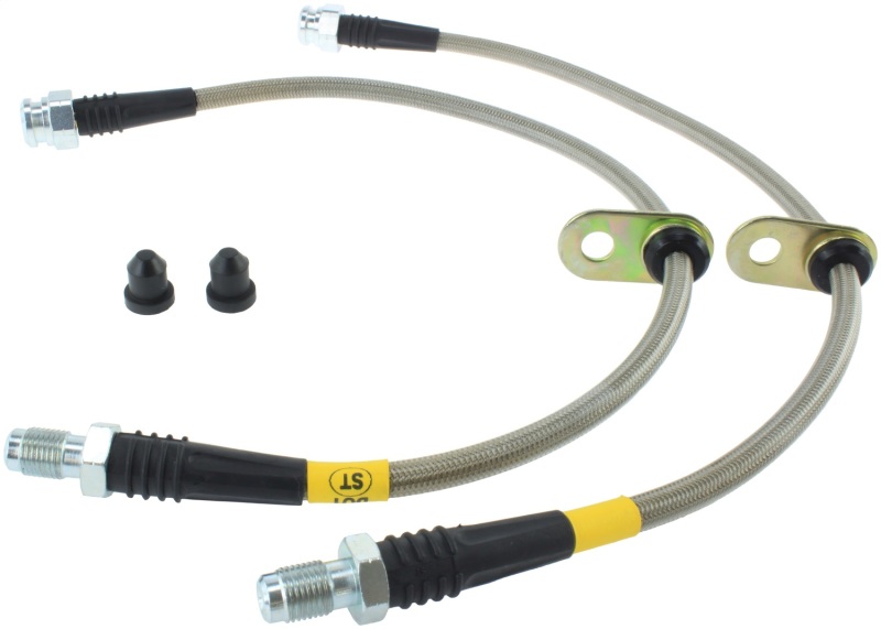 StopTech 2014 Ford Fiesta ST Stainless Steel Rear Brake Lines - 950.61515