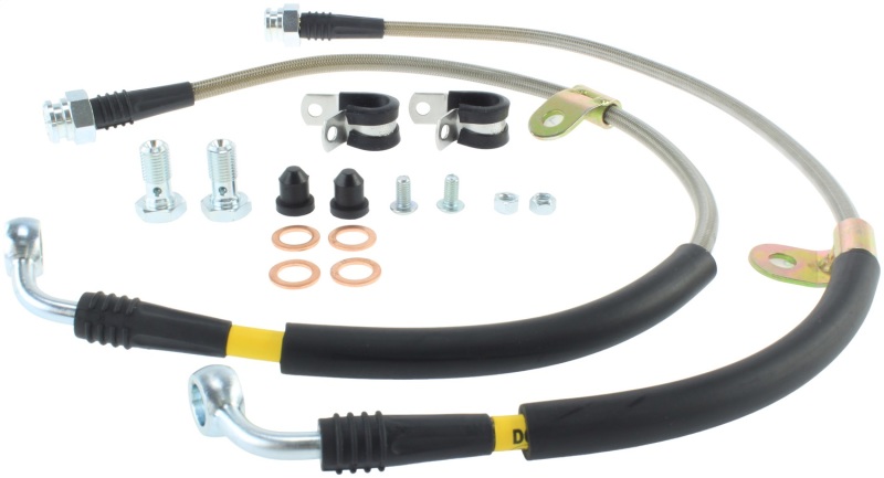 StopTech 97-05 Ford F-150 Stainless Steel Front Brake Lines - 950.65003