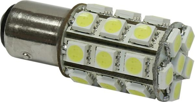 Putco 360 Deg. 1157 Bulb - Red LED 360 Premium Replacement Bulbs - 231157R-360