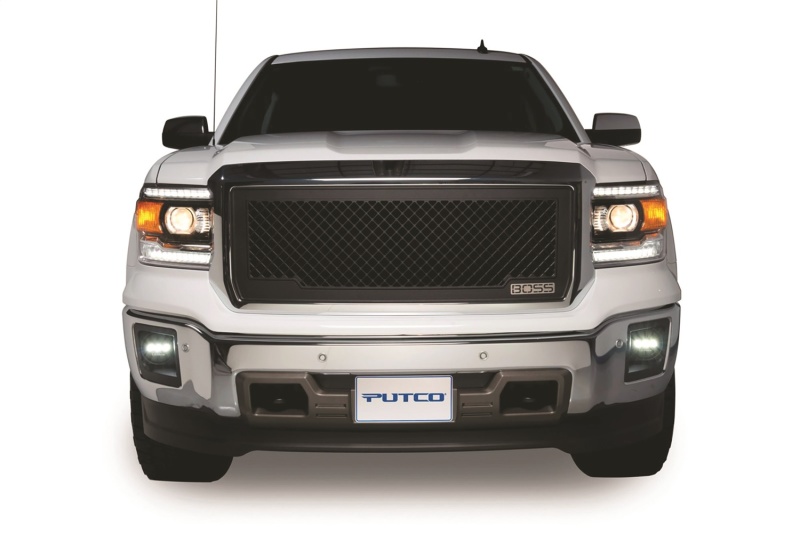 Putco 14-15 GMC SIERRA LD Lighted Boss Grille - 270512B