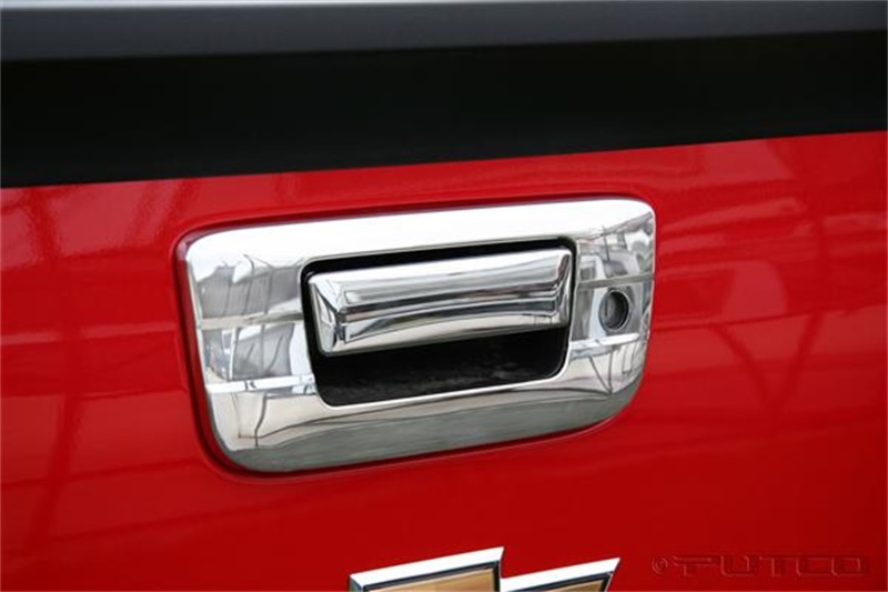Putco 14-14 Chevrolet Silverado HD - Tailgate Handle w/ Keyhole Tailgate & Rear Handle Covers - 401090