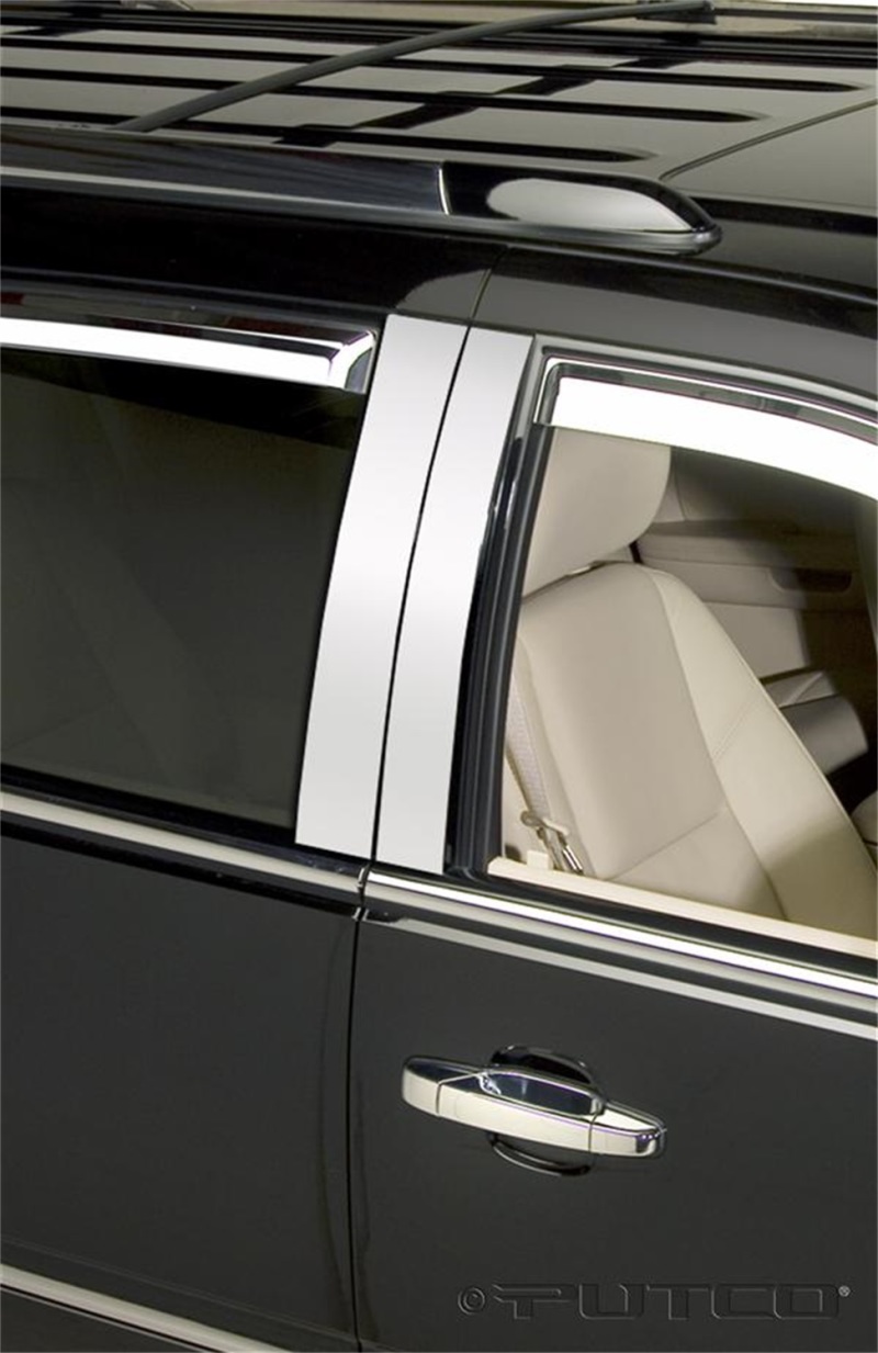 Putco 07-14 Cadillac Escalade STD - 4pcs Stainless Steel Pillar Posts Classic - 402610