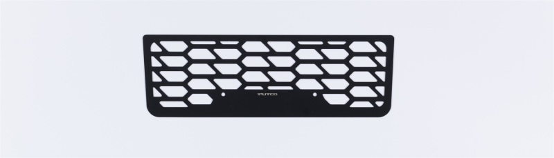 Putco 17-19 Ford SuperDuty - Hex Shield - Black Powder Coated Bumper Grille Inserts - 83166