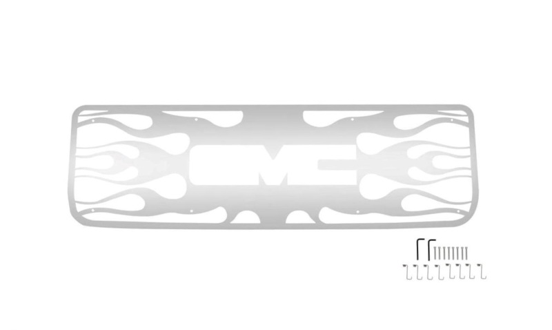 Putco 94-98 GMC Sierra - w/ Logo CutOut (excl 3500) Flaming Inferno Stainless Steel Grille - 89109