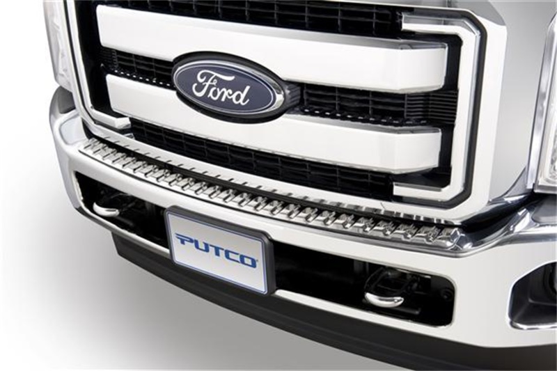 Putco 11-16 Ford SuperDuty - Front Bumper Cover Stainless Steel Bumper Covers - 94120