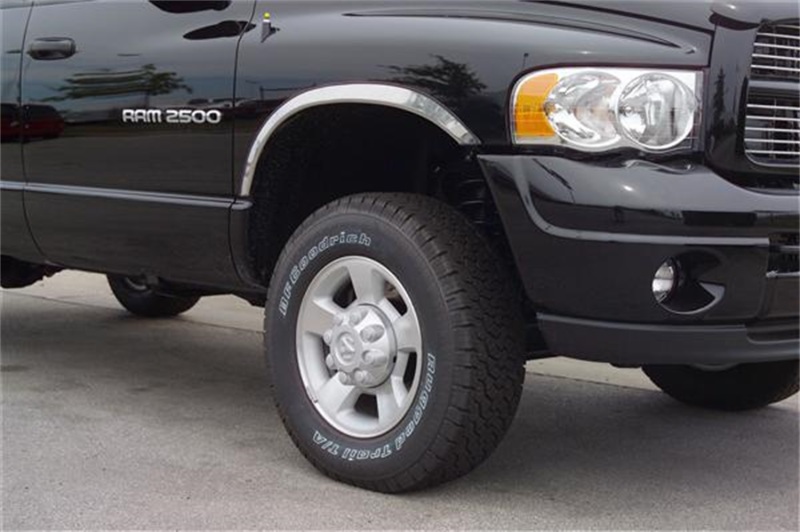 Putco 10-19 Ram 2500/3500 - Fits w/ and w/o Factory Fender Flares Stainless Steel Fender Trim - 97330