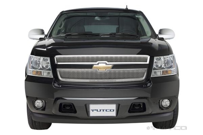 Putco 07-14 Chevrolet Suburban - Bolt on Liquid Mesh Grilles - 99158