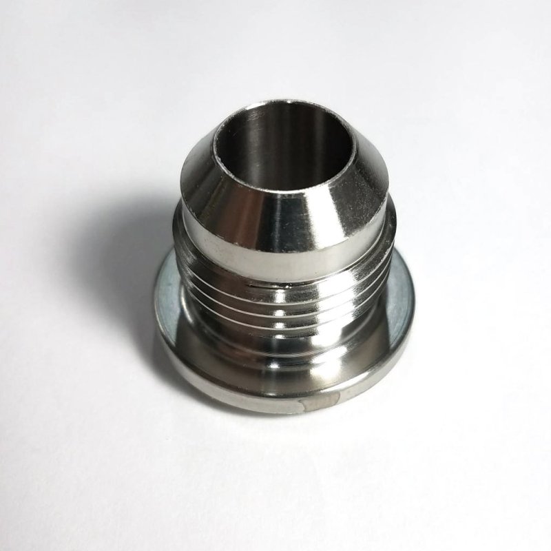 Ticon Industries 10AN Titanium Male Weld Bung - 104-00800-0000