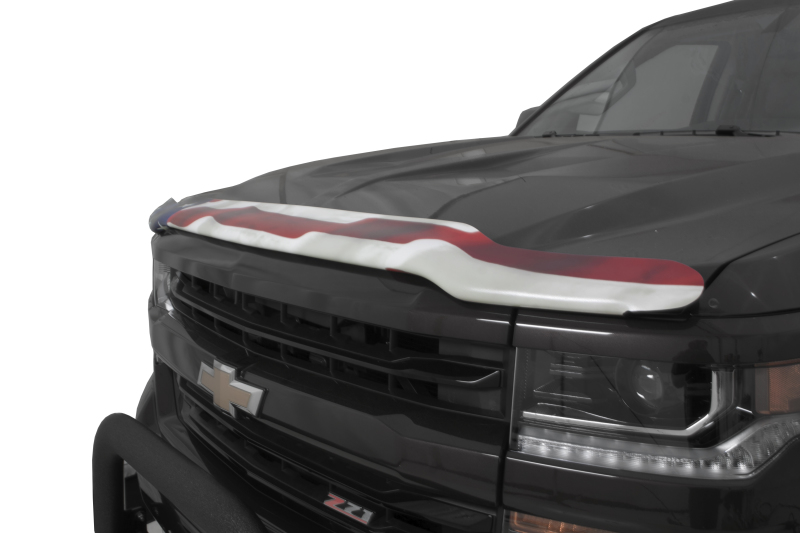 Stampede 2016-2018 Chevy Silverado 1500 Vigilante Premium Hood Protector - Flag - 2158-41