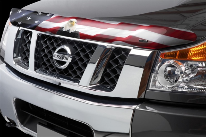 Stampede 2005-2015 Nissan Armada Vigilante Premium Hood Protector - Flag - 3411-30