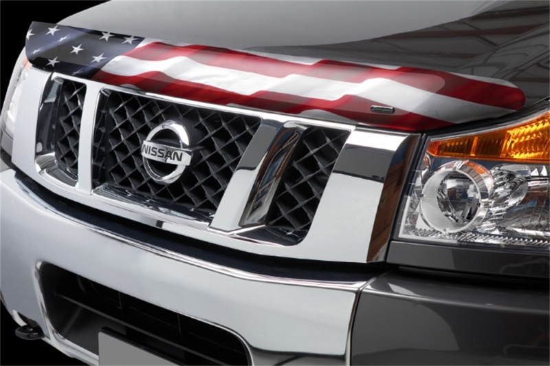 Stampede 2005-2015 Nissan Armada Vigilante Premium Hood Protector - Flag - 3411-41