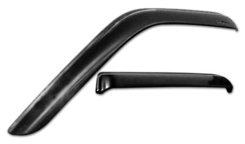 Stampede 2002-2006 Chevy Avalanche 1500 Crew Cab Pickup Snap-Inz Sidewind Deflector 4pc - Smoke - 41012-2