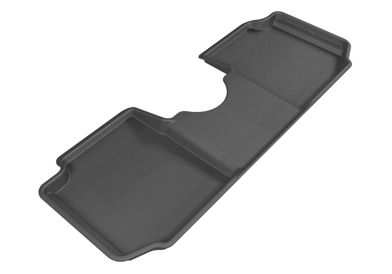 3D MAXpider 2014-2019 Fiat 500L Kagu 2nd Row Floormats - Black - L1FA00421509