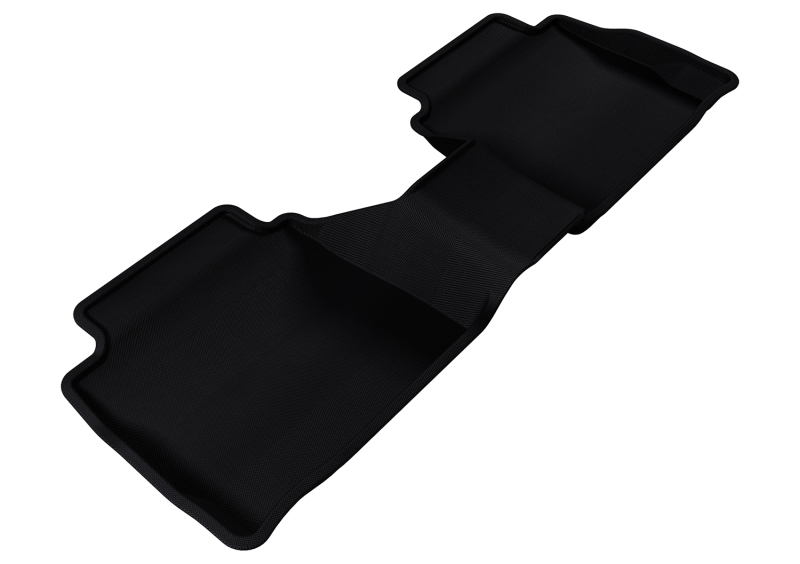 3D MAXpider 2013-2020 Ford/Lincoln Fusion/MKZ Kagu 2nd Row Floormats - Black - L1FR06021509