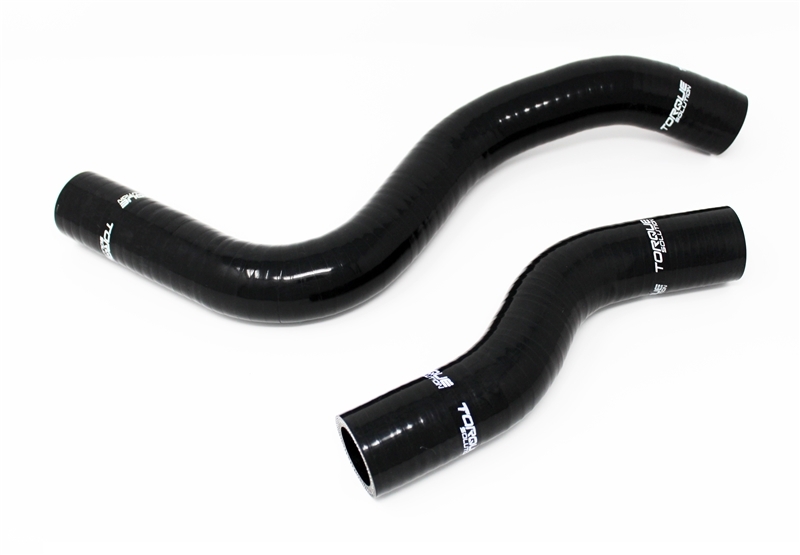 Torque Solution Silicone Radiator Hose Kit (Black) - 2017+ Honda Civic Type-R - TS-CH-461BK