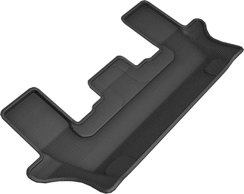 3D MAXpider 20-21 Ford Explorer with Bench 2nd Row Kagu 3rd Row Floormats - Black - L1FR13031509