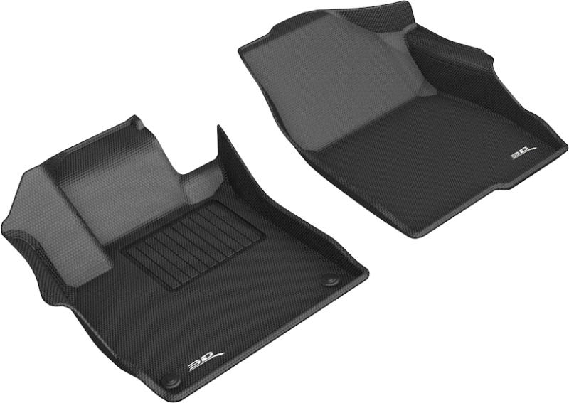 3D MAXpider 2018-2020 Honda Accord Kagu 1st Row Floormat - Black - L1HD09811509