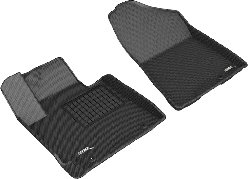 3D MAXpider 2019-2020 Hyundai Tucson Kagu 1st Row Floormat - Black - L1HY09811509