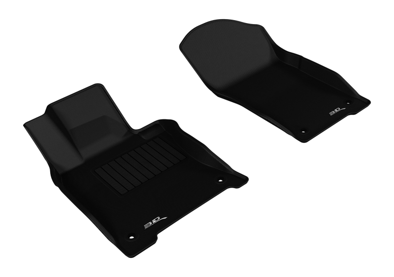 3D MAXpider 2014-2017 Infiniti Q50 Kagu 1st Row Floormat - Black - L1IN01711509