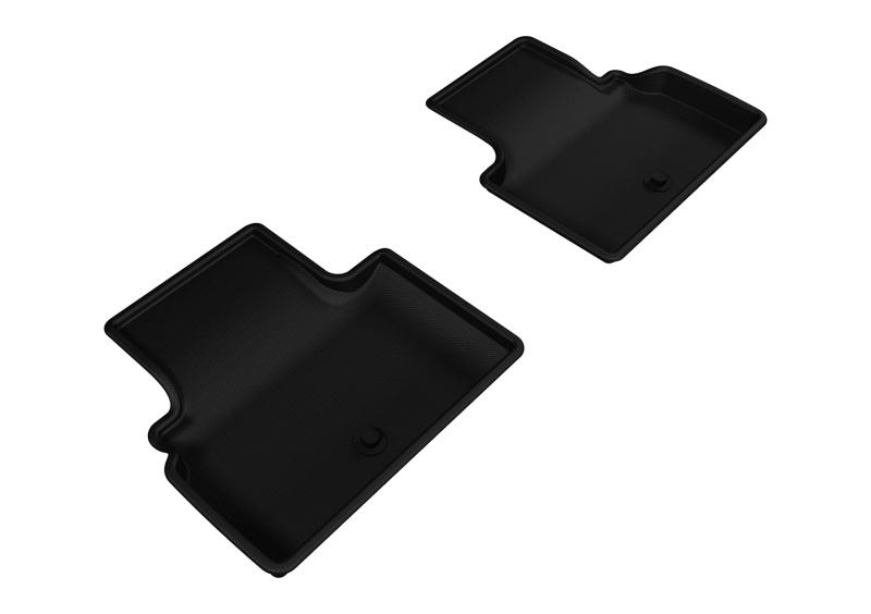 3D MAXpider 2014-2020 Infiniti Q50/Q60 Kagu 2nd Row Floormats - Black - L1IN01721509