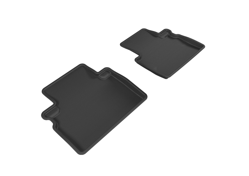 3D MAXpider 2016-2017 Infiniti QX50 Kagu 2nd Row Floormats - Black - L1IN01921509