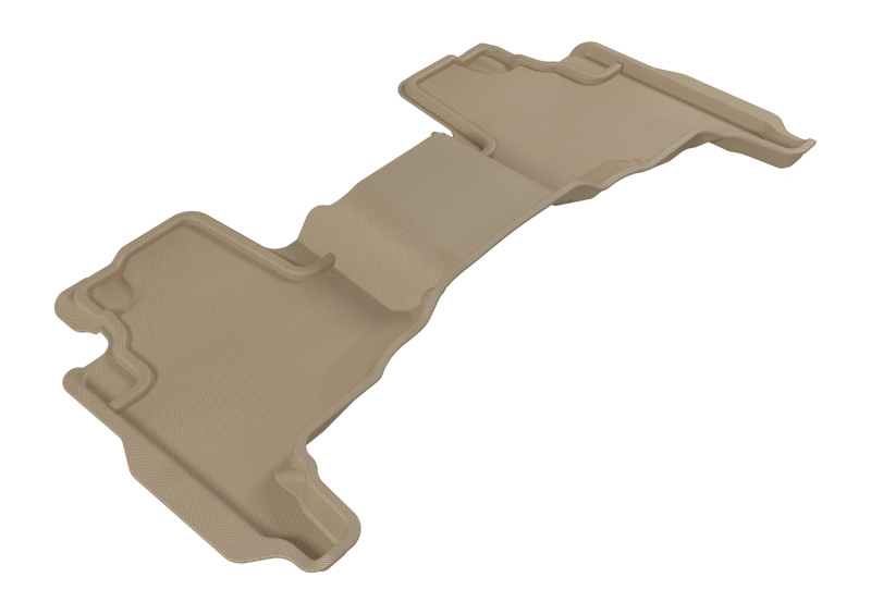 3D MAXpider 2006-2010 Jeep Commander Kagu 2nd Row Floormats - Tan - L1JP00721502