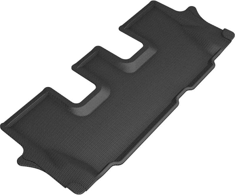 3D MAXpider 2020 Kia Telluride Kagu 3rd Row Floormats - Black - L1KA05231509