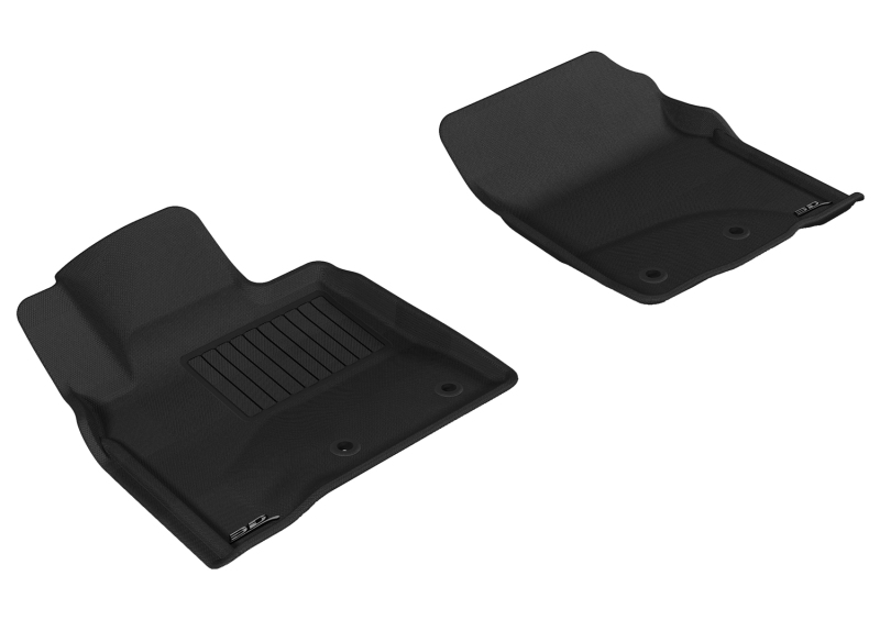 3D MAXpider 2012-2020 Lexus/Toyota LX/Land Cruiser Kagu 1st Row Floormat - Gray - L1LX04411501