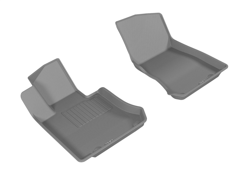 3D MAXpider 2016-2020 Mercedes-Benz GLC-Class X205 Kagu 1st Row Floormat - Gray - L1MB07911501